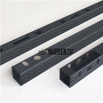 Carbon fiber tube square 3K carbon fiber square tube matte black carbon fiber rectangular tube sizable strength