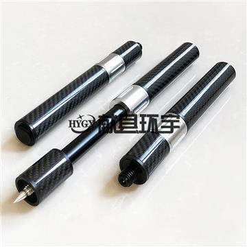 Billiards club carbon fiber extension handle