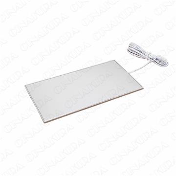 LED Under Cabinet Lighting Kit 12V Low Profile Panel Lights Ultra Thin for Kitchen, Counter, Gun Safe Lighting