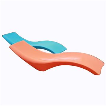 YOUGE factory rotomolding casting mould Pool sofa all Plastic sofa