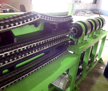 Annular hose making machine